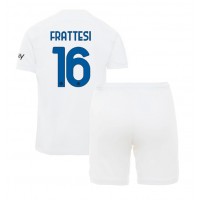 Inter Milan Davide Frattesi #16 Replica Away Minikit 2023-24 Short Sleeve (+ pants)